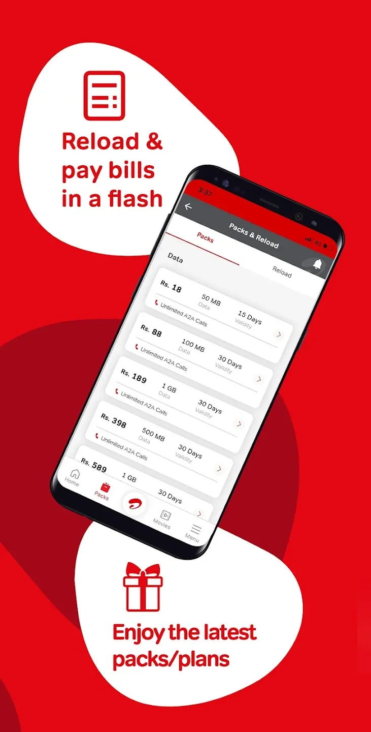 My Airtel screenshot 2